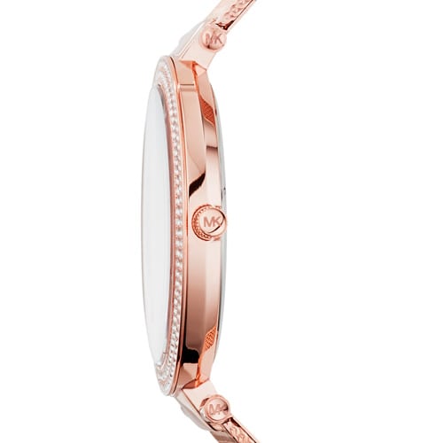 Buy Michael Kors Rose Gold Dial Rose Gold Stainless Steel Strap Ladies Watch - MK3369 in Pakistan