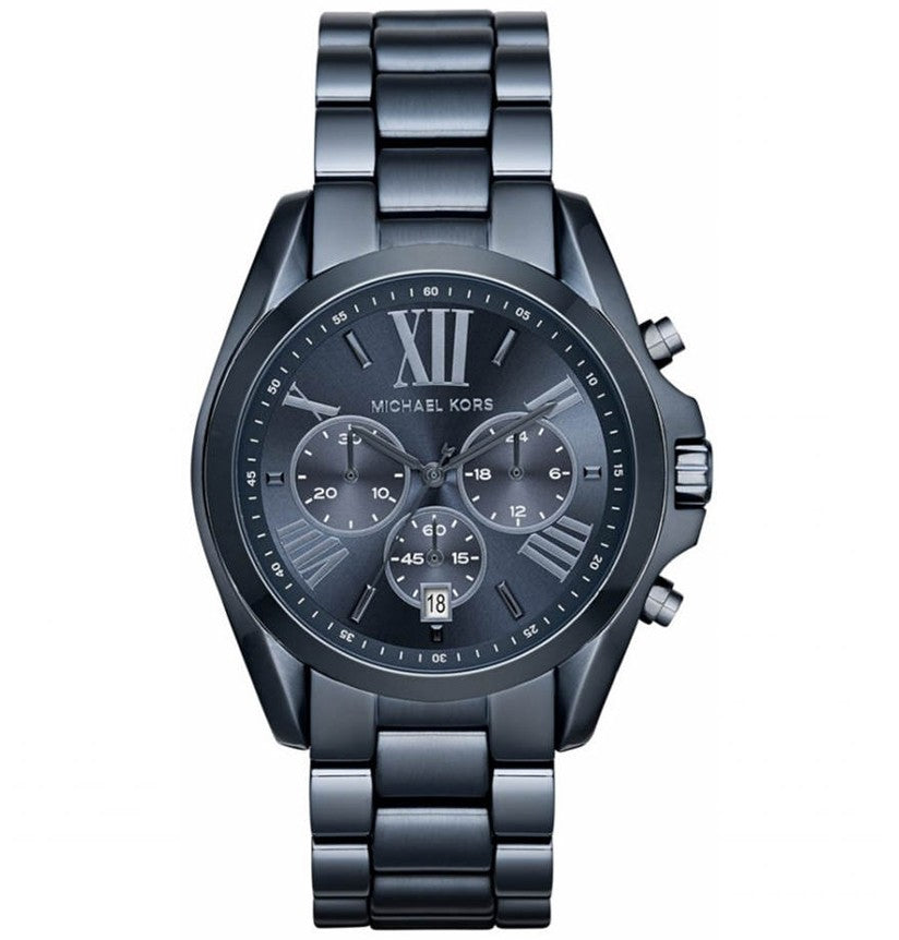 Buy Michael Kors Mens Chronograph Quartz Stainless Steel Blue Dial 42mm Watch - Mk6248 in Pakistan