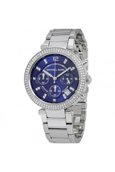 Buy Michael Kors Womens Quartz Stainless Steel Blue Dial 39mm Watch - Mk6117 in Pakistan