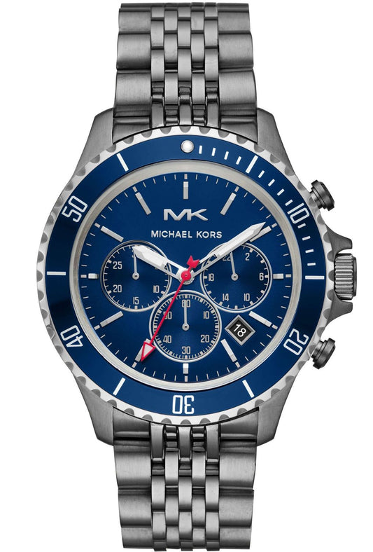 Buy Michael Kors Menβs Quartz Stainless Steel Blue Dial 44mm Watch - MK8727 in Pakistan