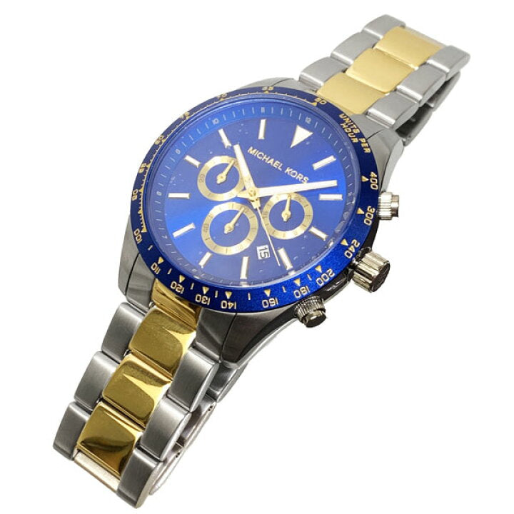 Buy Michael Kors Mens Quartz Stainless Steel Blue Dial 45mm Watch - Mk8825 in Pakistan