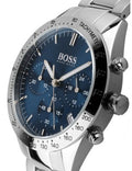 Buy Hugo Boss Mens Chronograph Quartz Talent Stainless Steel Blue Dial 42mm Watch - 1513582 in Pakistan