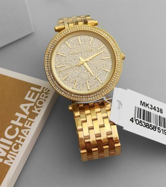 Buy Michael Kors Women’s Quartz Stainless Steel Gold Dial 39mm Watch - MK3438 in Pakistan