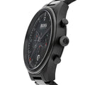 Buy Hugo Boss Mens Chronograph Quartz Stainless Steel Black Dial 44mm Watch - 1513714 in Pakistan