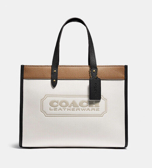 Buy Coach Field Tote Bag Large - Chalk in Pakistan