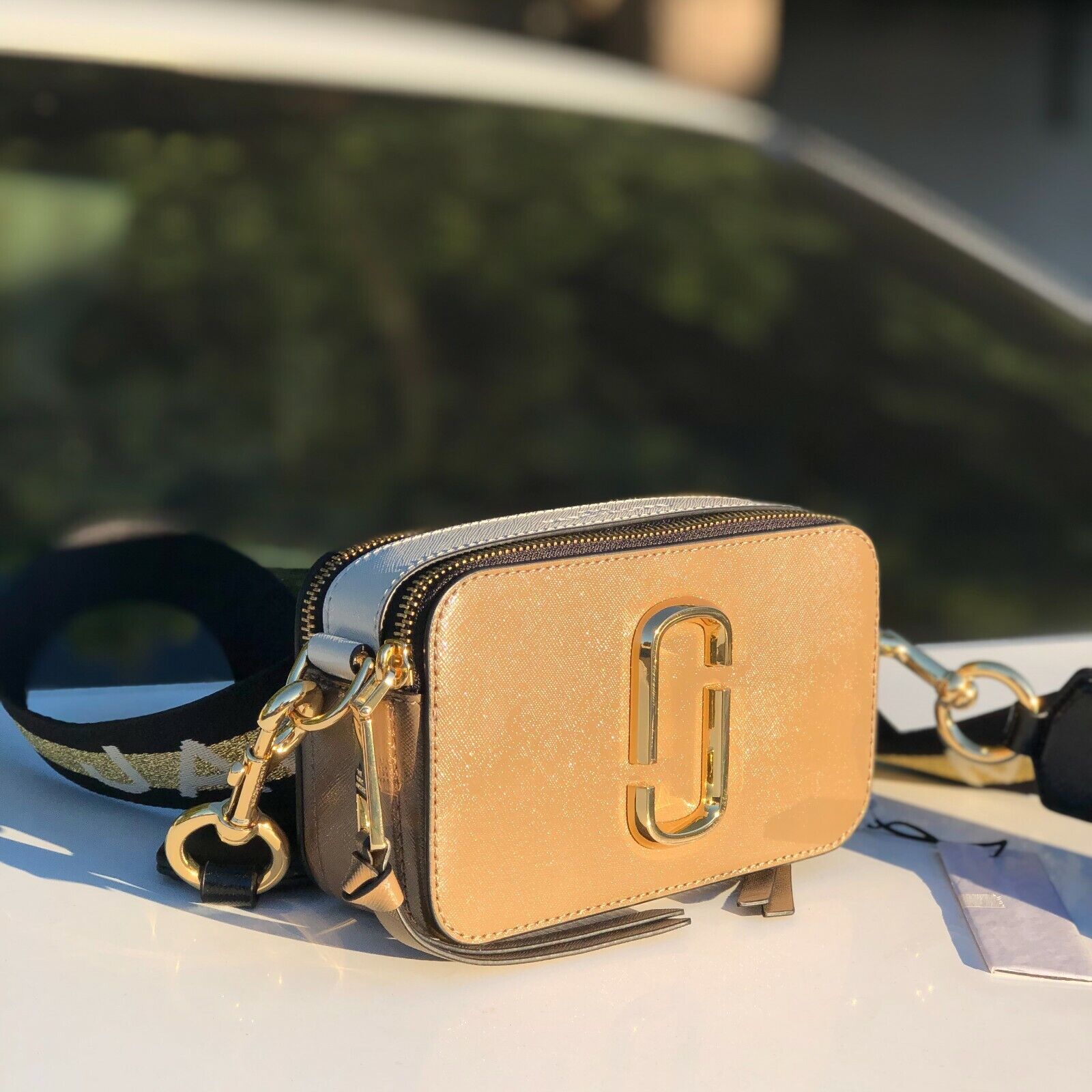 Buy Marc Jacobs The Snap Shot Bag Small - French Gray Multi in Pakistan