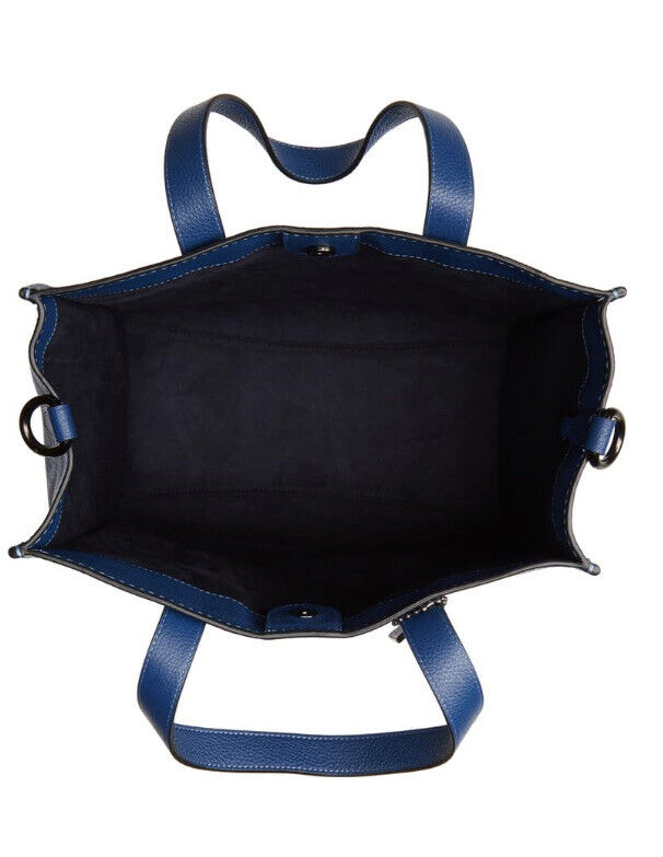 Buy Coach Field Tote In Signature Canvas With Horse And Carriage Print Bag Small - Blue in Pakistan