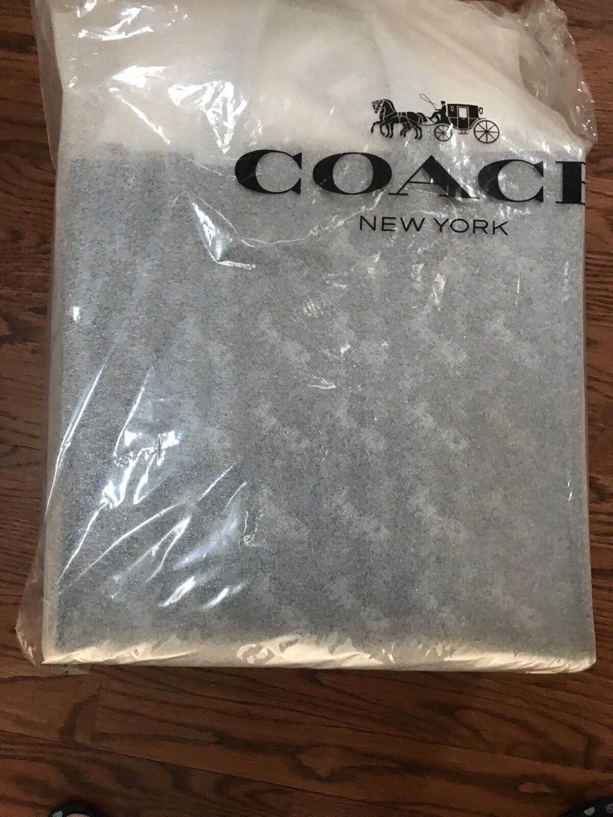 Buy Coach Field Tote In Signature Canvas With Horse And Carriage Print Bag Small - Blue in Pakistan