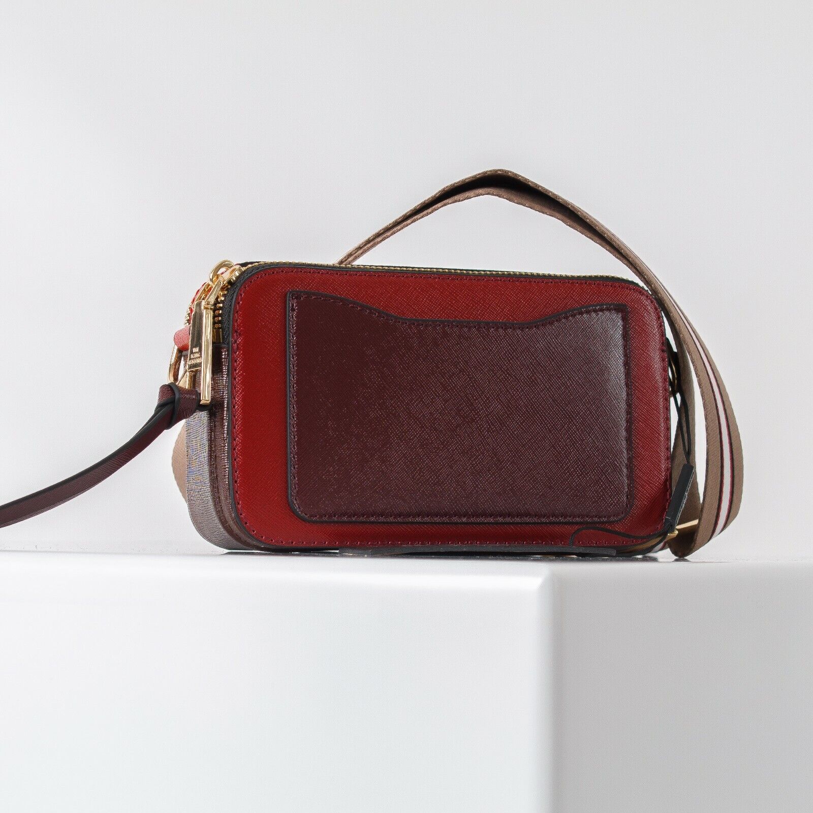 Buy Marc Jacobs The Snap Shot Bag Small - Cranberry Multi in Pakistan