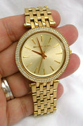 Buy Michael Kors Women’s Quartz Stainless Steel Gold Dial 39mm Watch - MK3191 in Pakistan