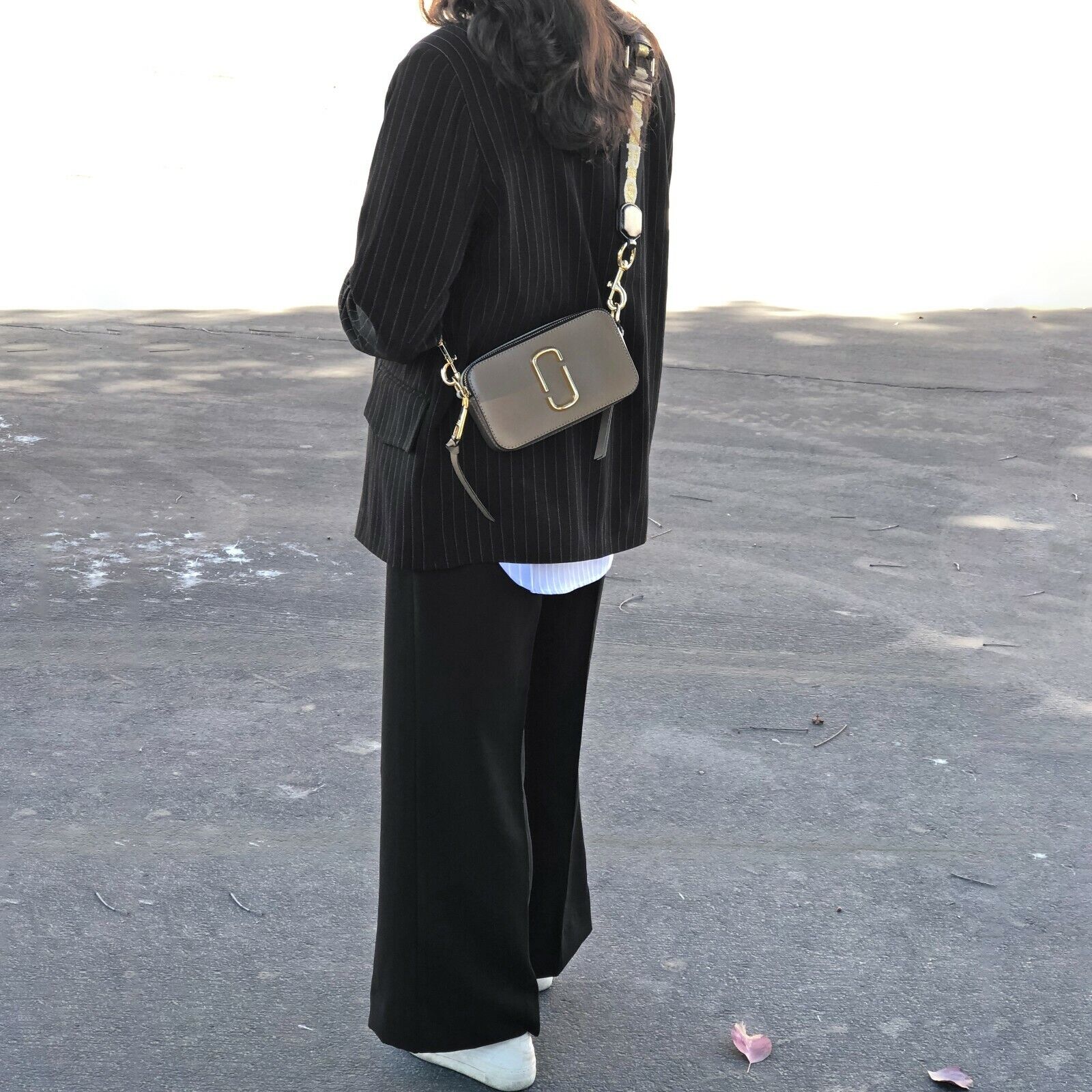 Buy Marc Jacobs The Snap Shot Bag Small - French Gray Multi in Pakistan