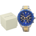 Buy Michael Kors Mens Quartz Stainless Steel Blue Dial 45mm Watch - Mk8825 in Pakistan