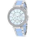 Buy Michael Kors Parker Mother of Pearl Dial Light Blue Strap Ladies Watch - MK6138 in Pakistan