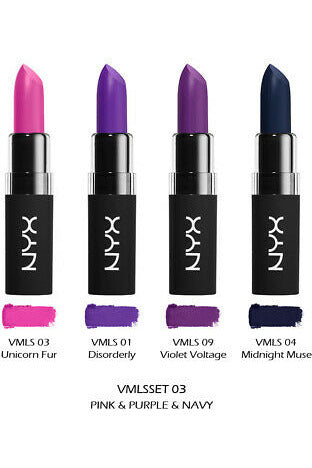Buy NYX Velvet Matte Lipstick - Violet Voltage in Pakistan
