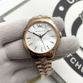 Buy Michael Kors Womens Quartz Runway Stainless Steel Mother Of Pearl Dial 38mm Watch - Mk6671 in Pakistan