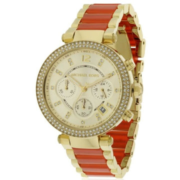 Buy Michael Kors Parker Multi-Function Champagne Dial Ladies Watch - MK6139 in Pakistan