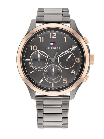 Buy Tommy Hilfiger Mens Quartz Stainless Steel Grey Dial 45mm Watch - 1791871 in Pakistan