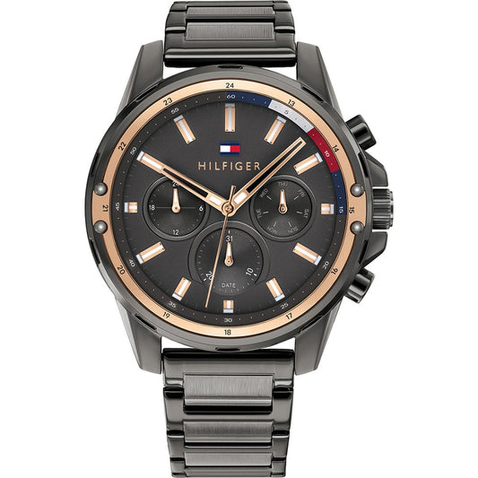 Buy Tommy Hilfiger Quartz Stainless Steel Grey Dial 45mm Watch for Men - 1791790 in Pakistan