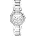 Buy Michael Kors Parker Silver Dial Silver Stainless Steel Strap Ladies Watch - Mk6350 in Pakistan
