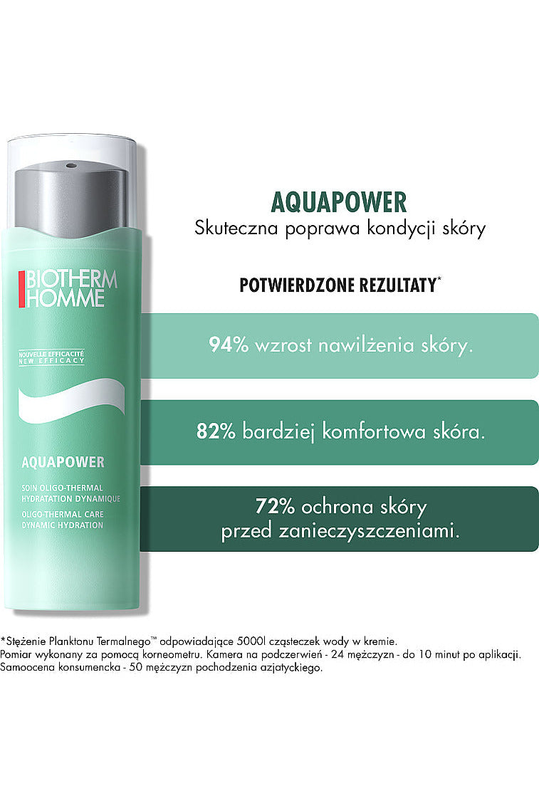 Buy Biotherm Homme Aquapower Oligo Thermal Care Dynamic Hydration - 20ml in Pakistan