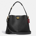 Buy Coach Willow Shoulder Bag Medium - Black in Pakistan