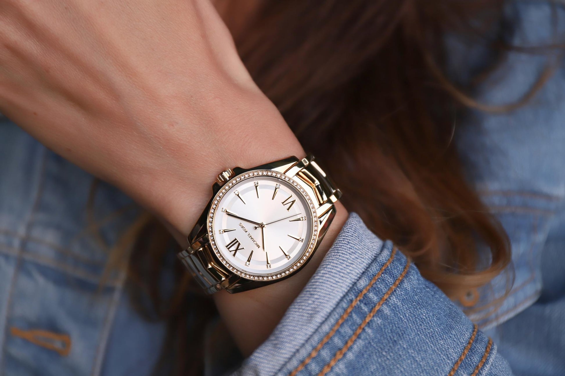 Buy Michael Kors Womens Quartz Whitney Stainless Steel White Dial 38mm Watch - Mk6693 in Pakistan