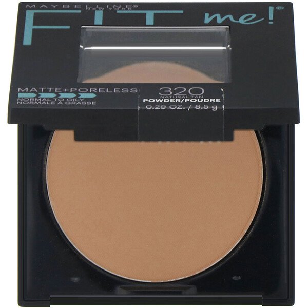 Buy Maybelline Fit Me! Matte + Poreless Powder Foundation - 320 Natural Tan in Pakistan