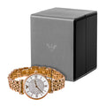 Buy Emporio Armani Gianni T Bar White Dial Rose Gold Steel Strap Watch for Women - AR11244 in Pakistan