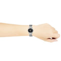 Buy Gucci Women's Swiss Made Quartz Silver Stainless Steel Black Dial 27mm Watch YA1265006 in Pakistan
