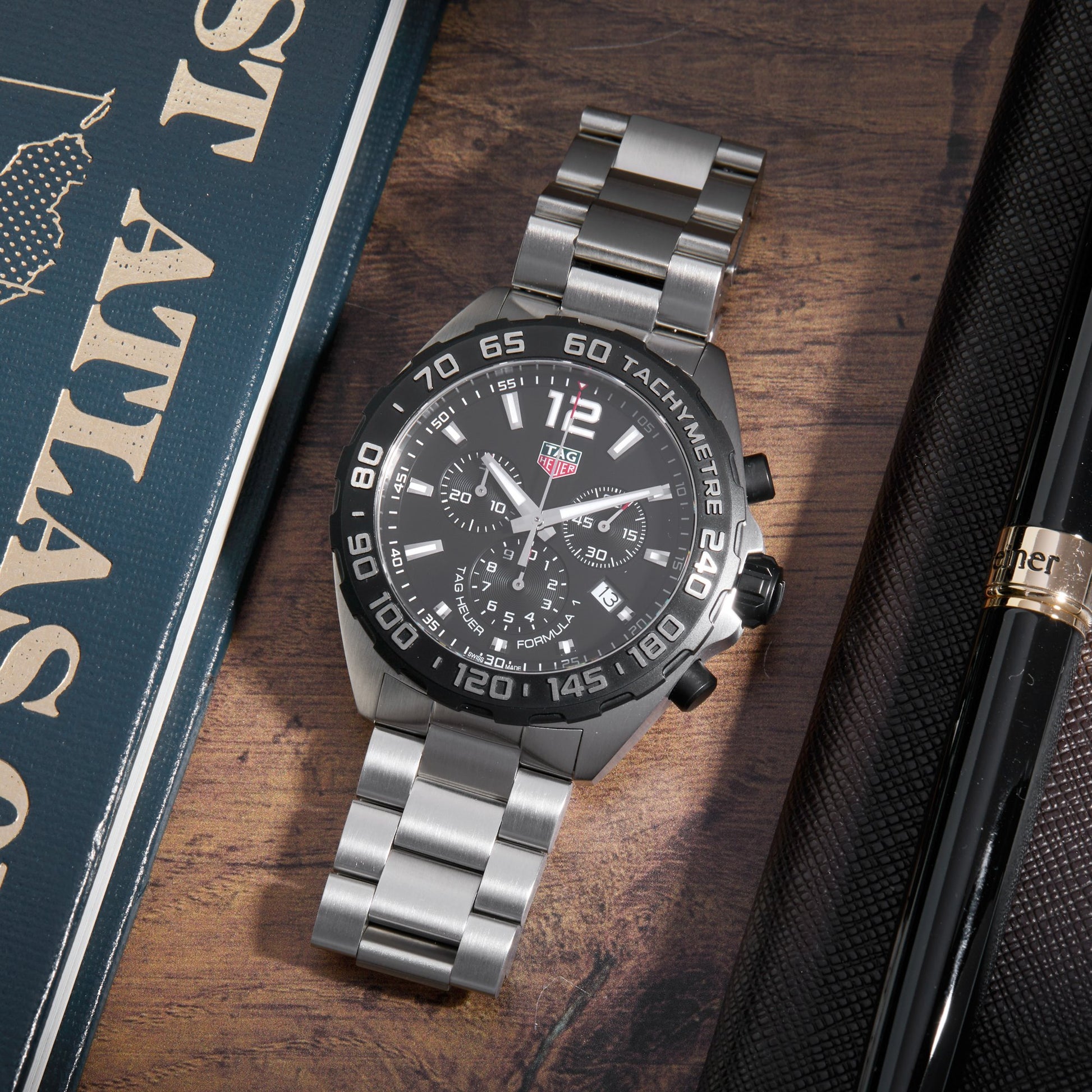 Buy Tag Heuer Formula 1 Black Dial Silver Steel Strap Watch for Men - CAZ1010.BA0842 in Pakistan