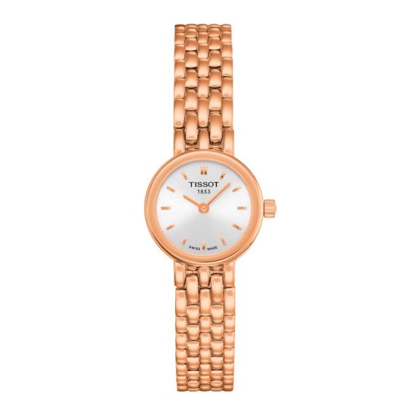 Buy Tissot Women’s Quartz Swiss Made Rose Gold Stainless Steel Silver Dial 20mm Watch T058.009.33.031.01 in Pakistan