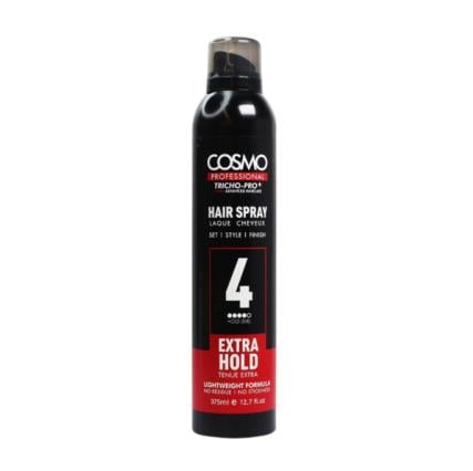 Buy Cosmo Professional Hair Spray 4 Hold Level Extra Hold 375ml in Pakistan