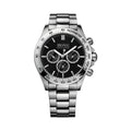 Buy Hugo Boss Mens Chronograph Quartz Stainless Steel Black Dial 46mm Watch - 1512965 in Pakistan