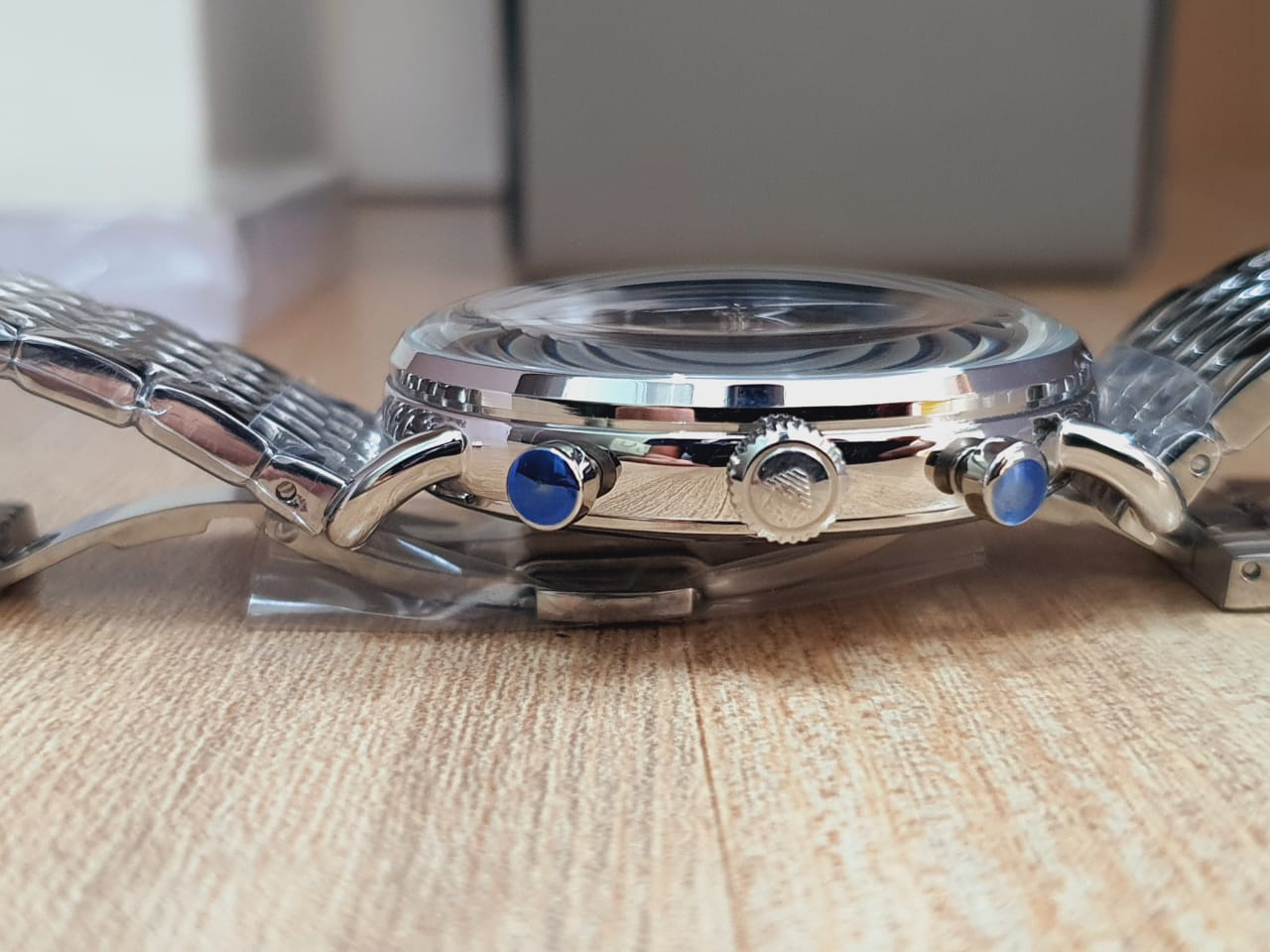 Buy Emporio Armani Men's Chronograph Stainless Steel 43mm Watch AR11238 in Pakistan