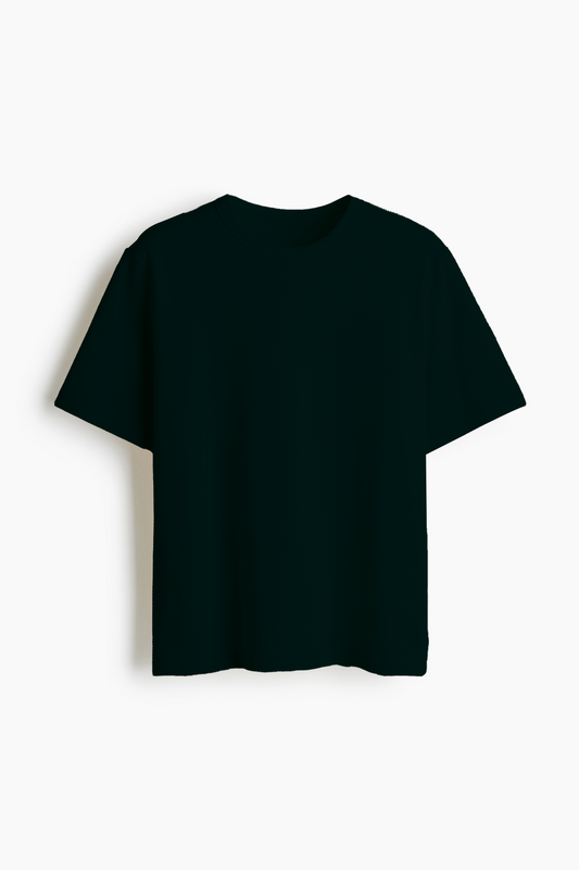 Buy Half Sleeve Waffle Knit Shirt - Green Drip in Pakistan