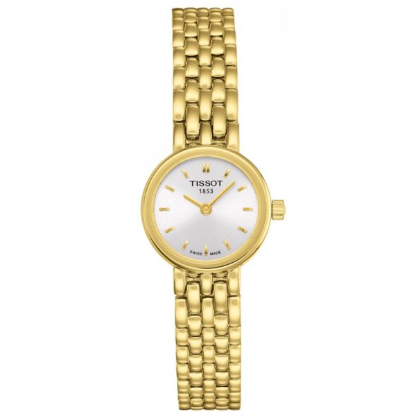 Buy Tissot Women’s Quartz Swiss Made Gold Stainless Steel Silver Dial 20mm Watch T058.009.33.031.00 in Pakistan