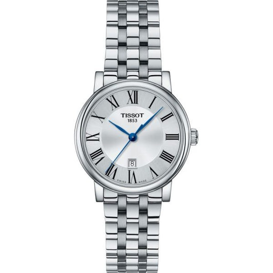 Buy Tissot Women’s Quartz Swiss Made Stainless Steel Silver Dial 30mm Watch T122.210.11.033.00 in Pakistan