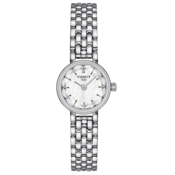 Buy Tissot Women’s Quartz Swiss Made Silver Stainless Steel Mother Of Pearl Dial 19mm Watch T140.009.11.111.00 in Pakistan