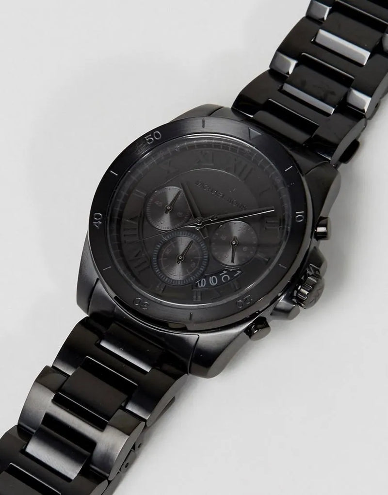 Buy Michael Kors Oversized Alek Black Dial Black Stainless Steel Men's Watch - Mk8900 in Pakistan
