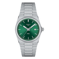 Buy Tissot Unisex Quartz Swiss Made Silver Stainless Steel Green Dial 35mm Watch T137.210.11.081.00 in Pakistan