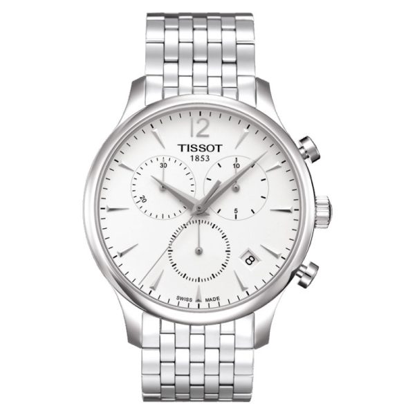 Buy Tissot Men’s Quartz Swiss Made Stainless Steel White Dial 42mm Watch T063.617.11.037.00 in Pakistan