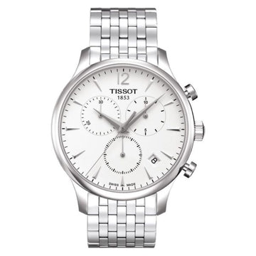 Buy Tissot Men’s Quartz Swiss Made Stainless Steel White Dial 42mm Watch T063.617.11.037.00 in Pakistan