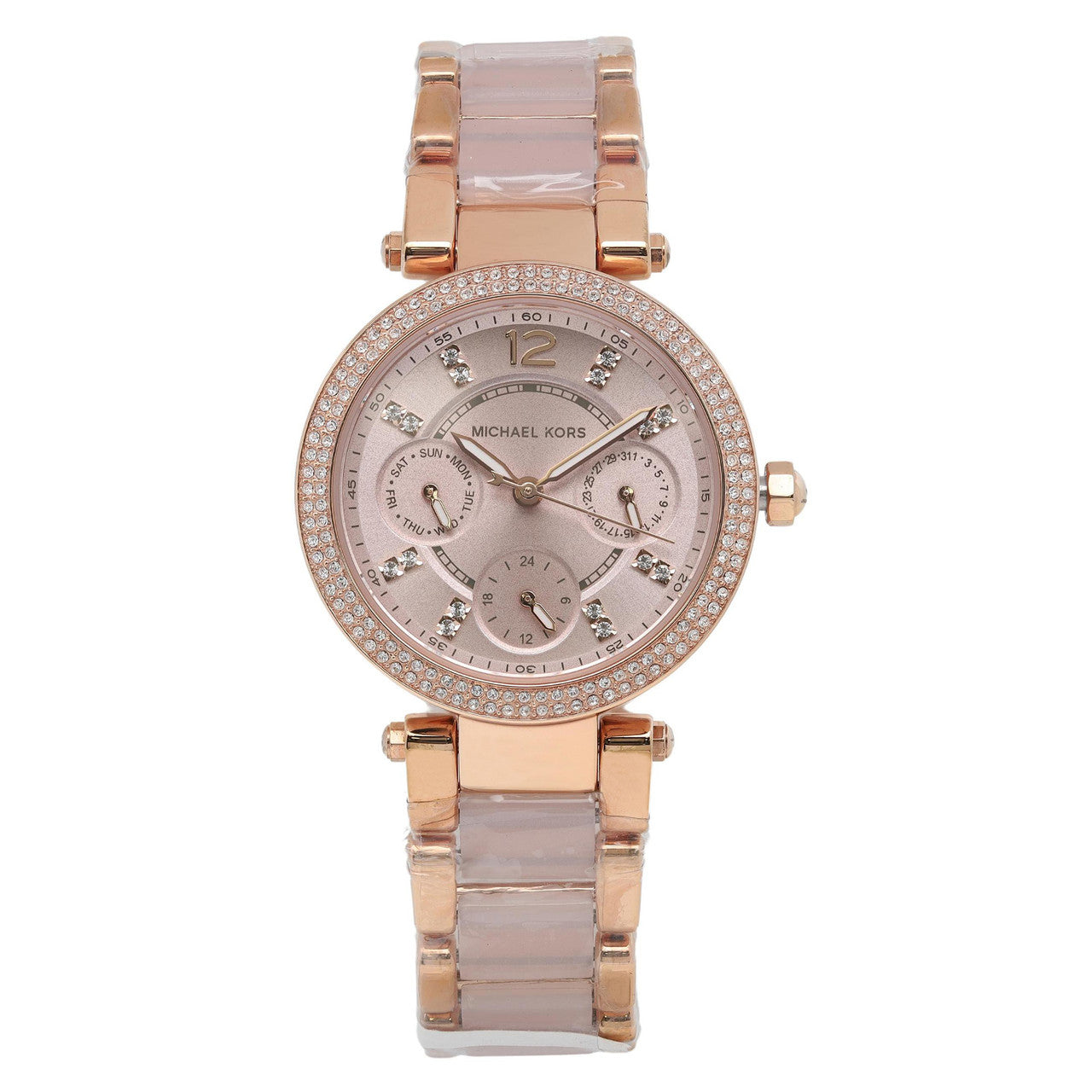Buy Michael Kors Womens Quartz Stainless Steel Rose Gold Dial 33mm Watch - Mk6110 in Pakistan