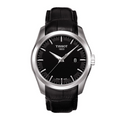 Buy Tissot Men’s Swiss Made Quartz Black Leather Strap Black Dial 39mm Watch T035.410.16.051.00 in Pakistan