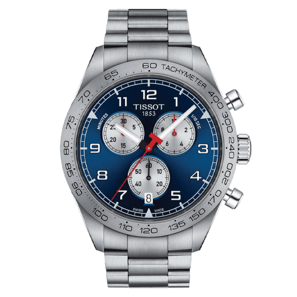 Buy Tissot Men’s Quartz Swiss-Made Silver Stainless Steel Blue Dial 45mm Watch T131.617.11.042.00 in Pakistan