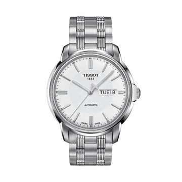 Buy Tissot Men’s Automatic Swiss-Made Silver Stainless Steel White Dial 40mm Watch T065.430.11.031.00 in Pakistan