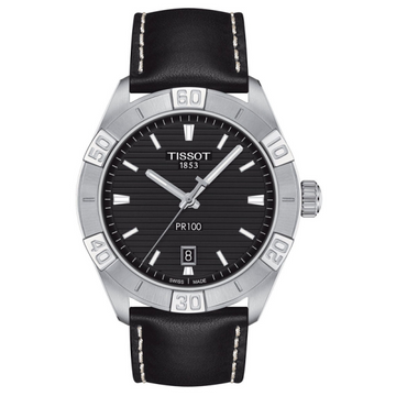 Buy Tissot Men’s Swiss Made Quartz Black Leather Strap Black Dial 42mm Watch T101.610.16.051.00 in Pakistan