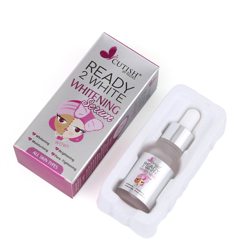Buy Cutish Ready 2 White Whitening Face Serum in Pakistan