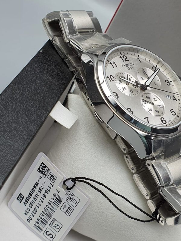 Buy Tissot Men’s Quartz Swiss Made Stainless Steel Silver Dial 45mm Watch T116.617.11.037.00 in Pakistan