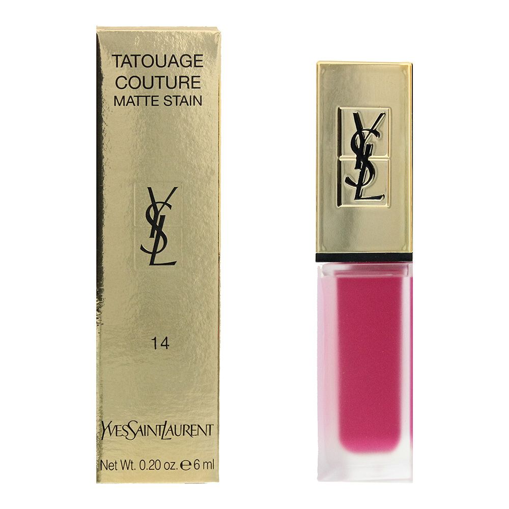 Buy Yves Saint Laurent Tatouage Conture Matte Stain - 14 Decadent Fuchsia [Tester] in Pakistan